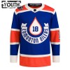 Edmonton Oilers Zach Hyman Heritage Classic Adidas 2023-24 Blau Trikot Authentic - Kinder